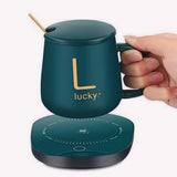 Coffee Mug with Heating Pad Warmer